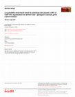 Research paper thumbnail of Le parallèle structurel entre la situation des jeunes LGBT et celle des organismes les desservant : quelques constats pour l’intervention