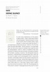 Research paper thumbnail of Seeing Silence by Mark C. Taylor (A Book Review)