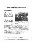 Research paper thumbnail of South Africa's Anti-Israel-Obsession in MIDDLE EAST QUARTERLY, Vol. 30, No. 2 (Spring 2023) https://www.meforum.org/middle-east-quarterly/pdfs/64211.pdf