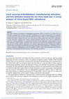 Research paper thumbnail of Local sourcing embeddedness, manufacturing relocation, and firm attitudes toward the US-China trade war: A survey analysis of China-based MNC subsidiaries