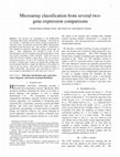 Research paper thumbnail of “Automated Micro-Array Classification Challenge”. The design of