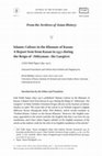 Research paper thumbnail of Zeki Velidi Togan's "Islamic Culture in the Khanate of Kazan: A Report Sent from Kazan in 1550 during the Reign of <Süleyman> the Lawgiver"