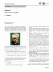 Research paper thumbnail of Editorial: SI: Visvesvaraya - June 2017