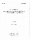 Research paper thumbnail of A Survey of Undergraduate Marketing Courses in Agricultural Economics