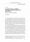 Research paper thumbnail of Book Discussion: G. Anthony Bruno, Schelling's Philosophy. Freedom, Nature, and Systematicity (Oxford University Press, 2020)