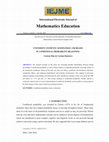 Research paper thumbnail of University Students’ Knowledge and Biases in Conditional Probability Reasoning