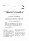 Research paper thumbnail of In this paper, a progressive type I group-censoring life test for Burr XII distribution is considered. We use the maximum likelihood method to obtain the point estimators of the Burr XII parameters. The approximate confidence intervals for the parameters