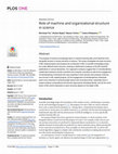 Research paper thumbnail of Role of machine and organizational structure in science