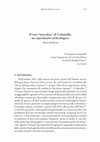 Research paper thumbnail of Il vino “mascalese” di Columella: un esperimento archeologico