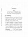 Research paper thumbnail of On the modularity of Calabi-Yau threefolds containing elliptic ruled surfaces Appendix A. A Modularity Criterion for Integral Galois Representations and Calabi-Yau Threefolds