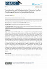 Research paper thumbnail of Animalization and dehumanization concerns: Another psychological barrier to animal law reform