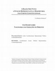 Research paper thumbnail of A Razão Sem Voto: A Função Representativa e Majoritária Das Cortes Constitucionais