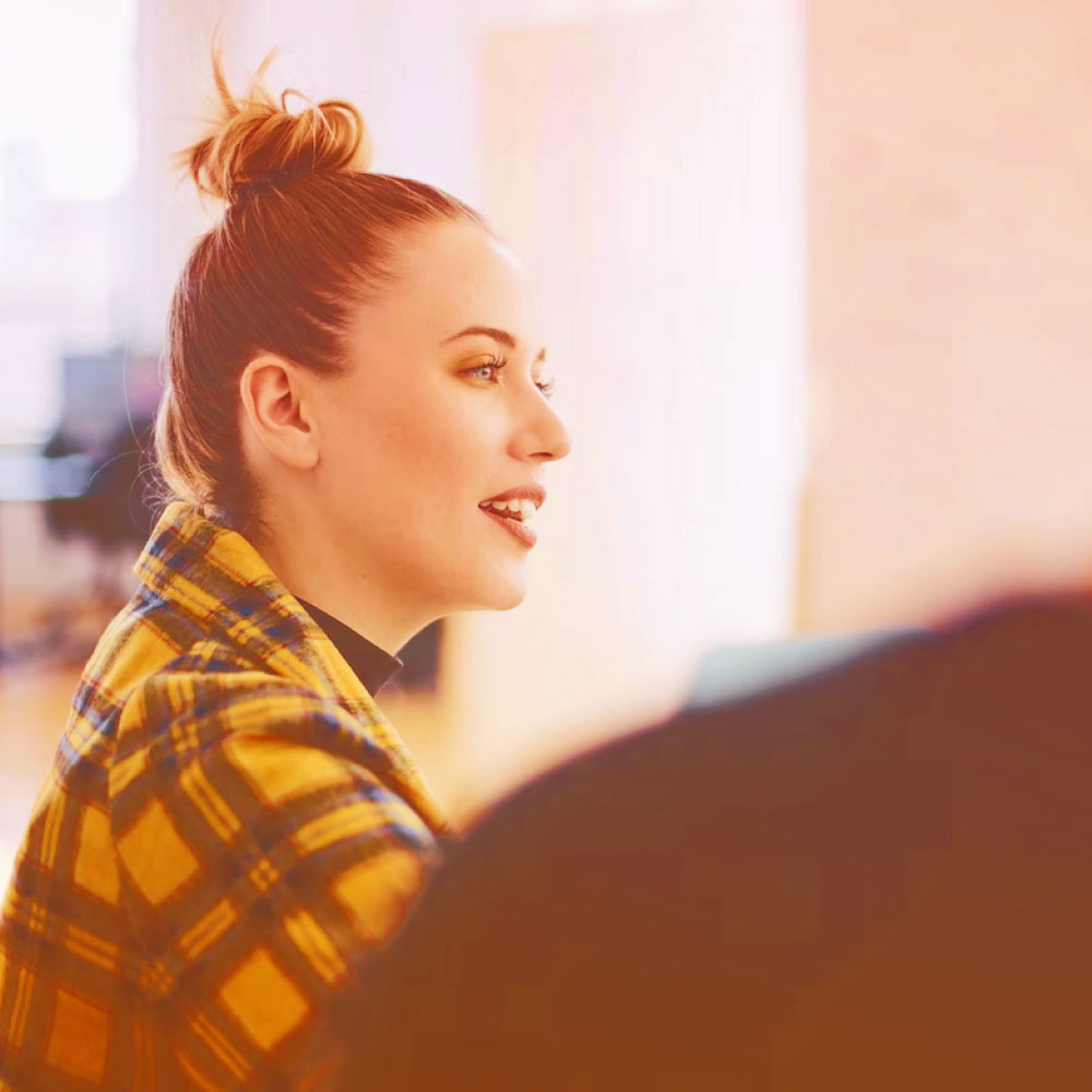 Woman Talking