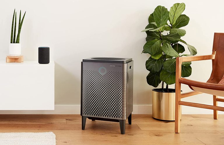 Coway AirMega 400S Air Purifier in a living room