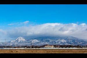 冠雪の赤城山2025