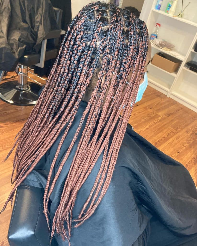 Knotless Yarn Braids