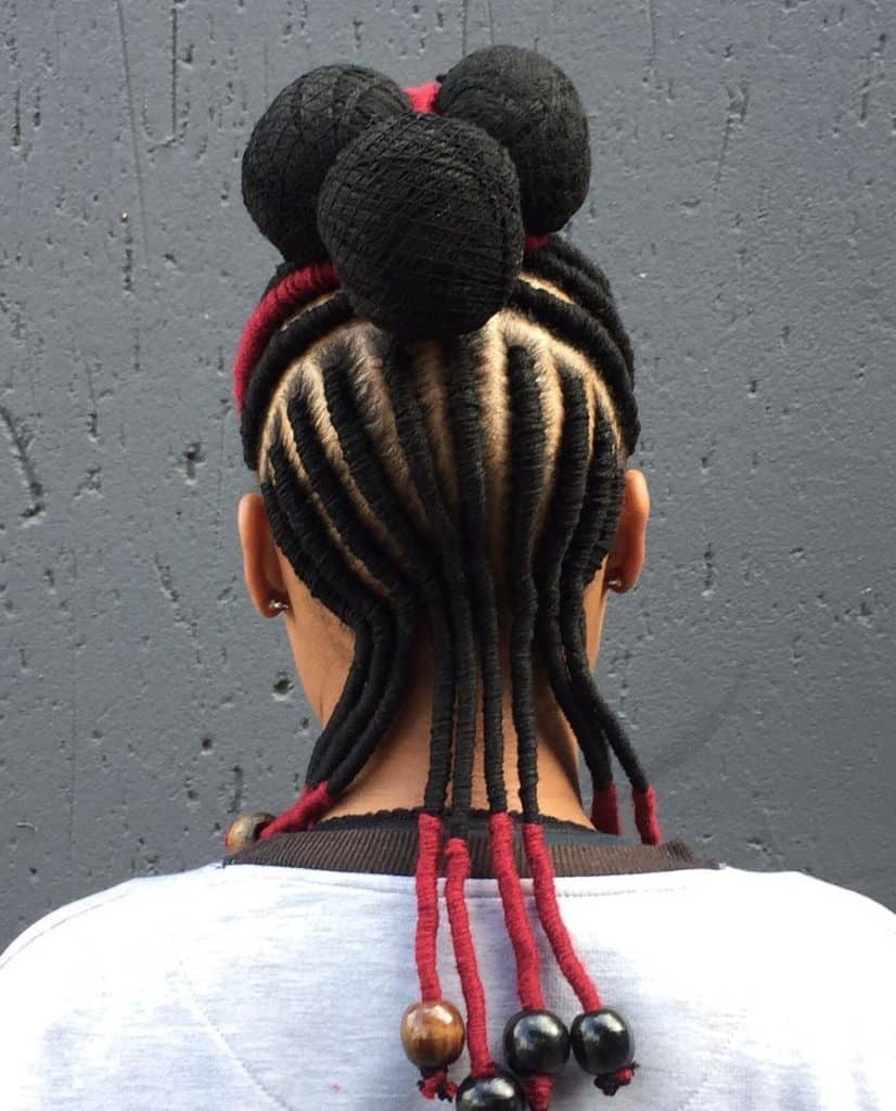 Yarn Braids for Kids