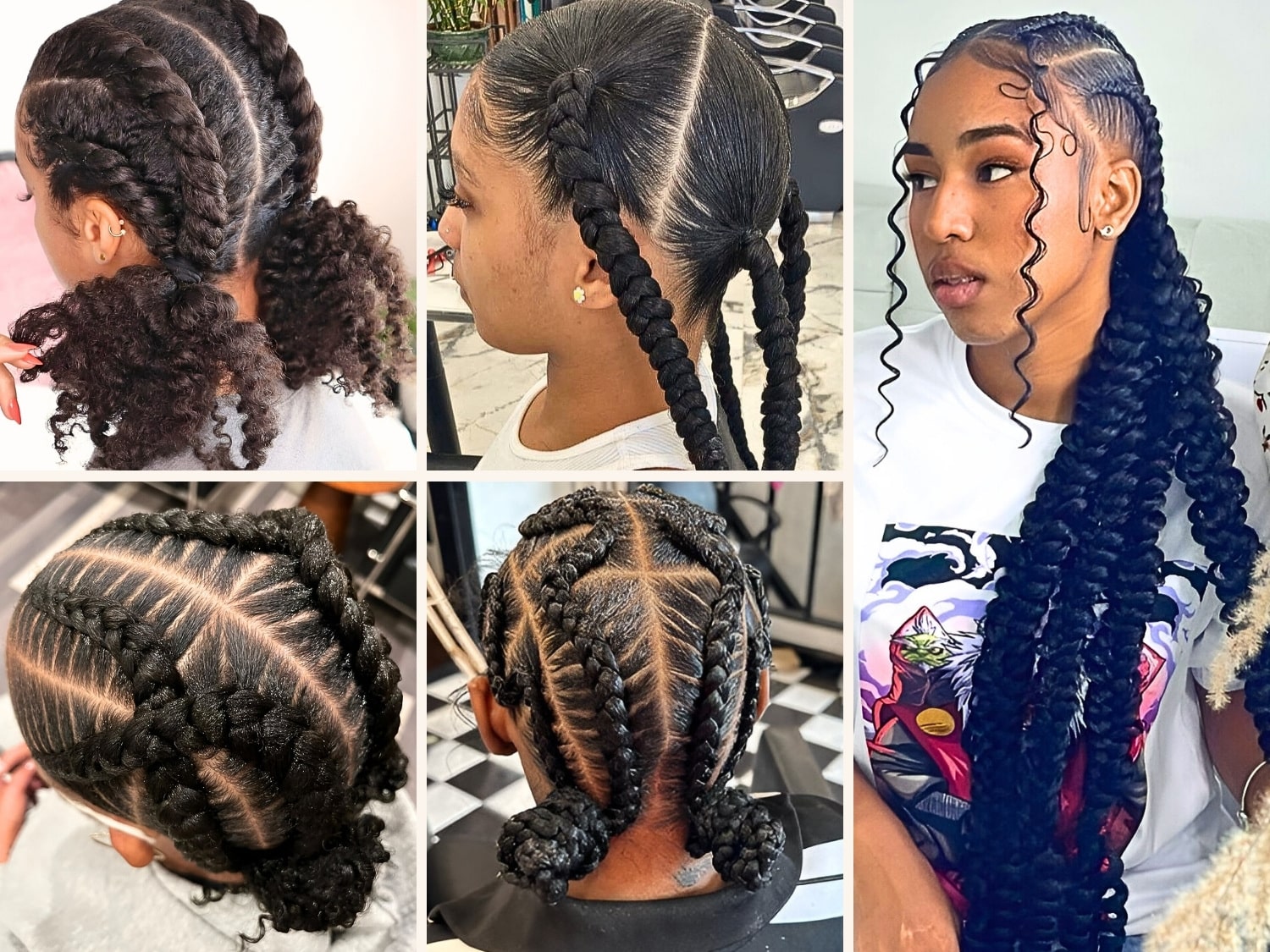 4 Braid Hairstyles