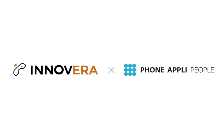 「PHONE APPLI PEOPLE」とクラウドPBX「INNOVERA Call」が発信連携