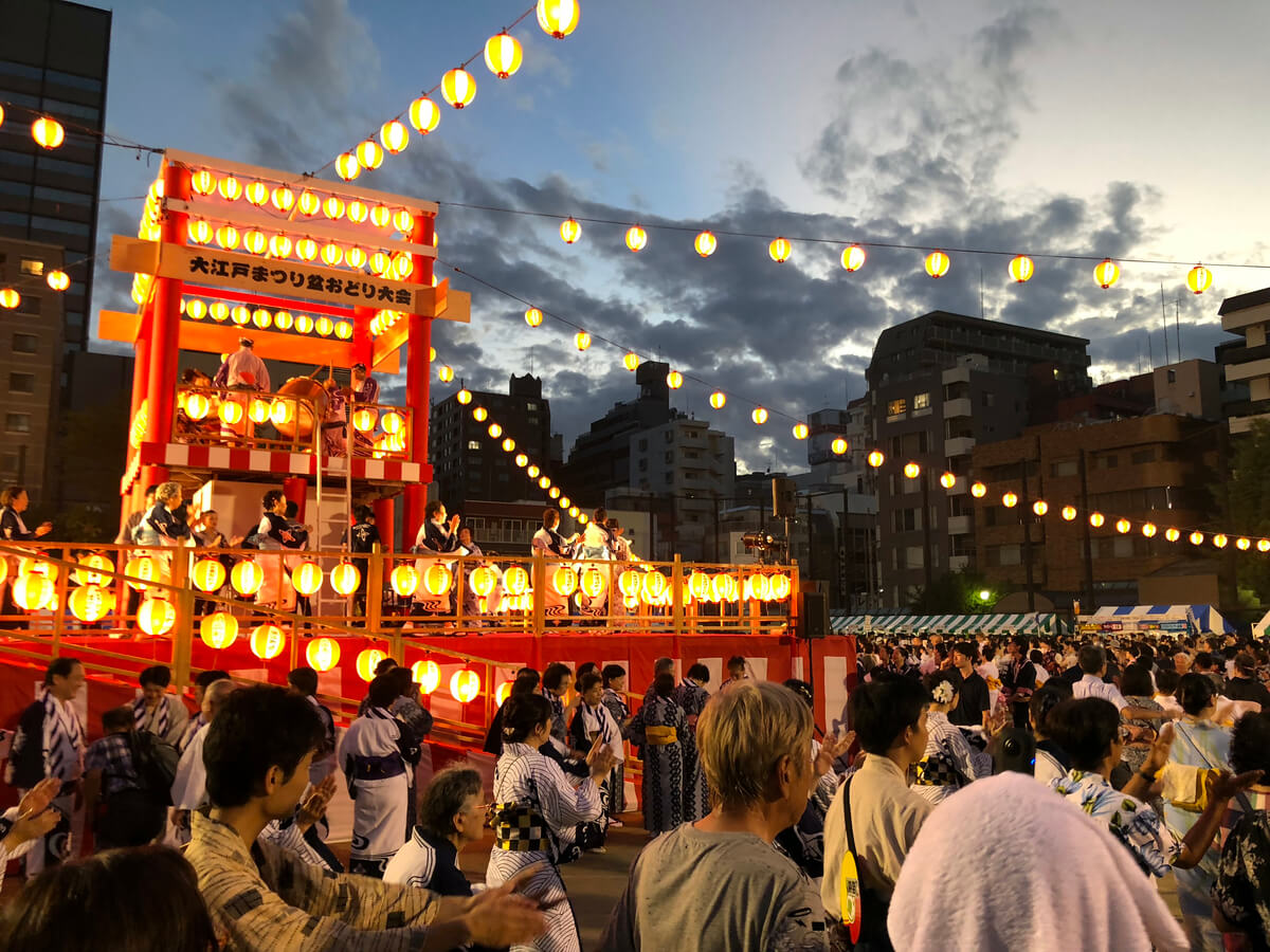 この櫓を見ないと夏は終われない、そう思う江戸っ子も多いことだろう