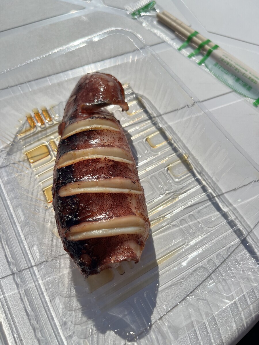 イカの丸焼き