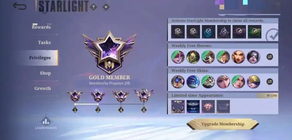 Starlight Pass Oktober 2023 di Mobile Legends: Skin Baru, Emote, dan Lainnya