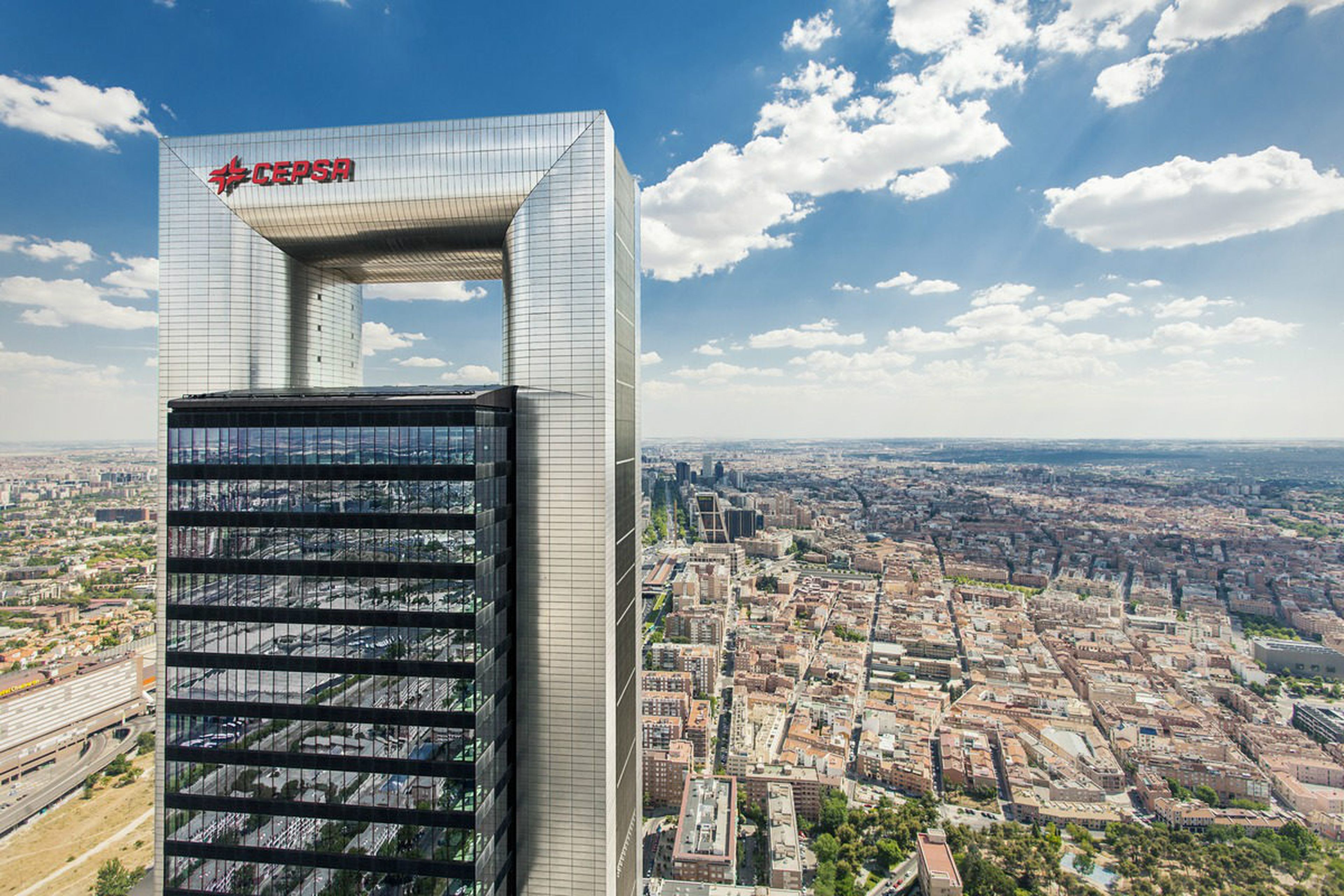 Imagen de la Torre Cepsa en Madrid. 