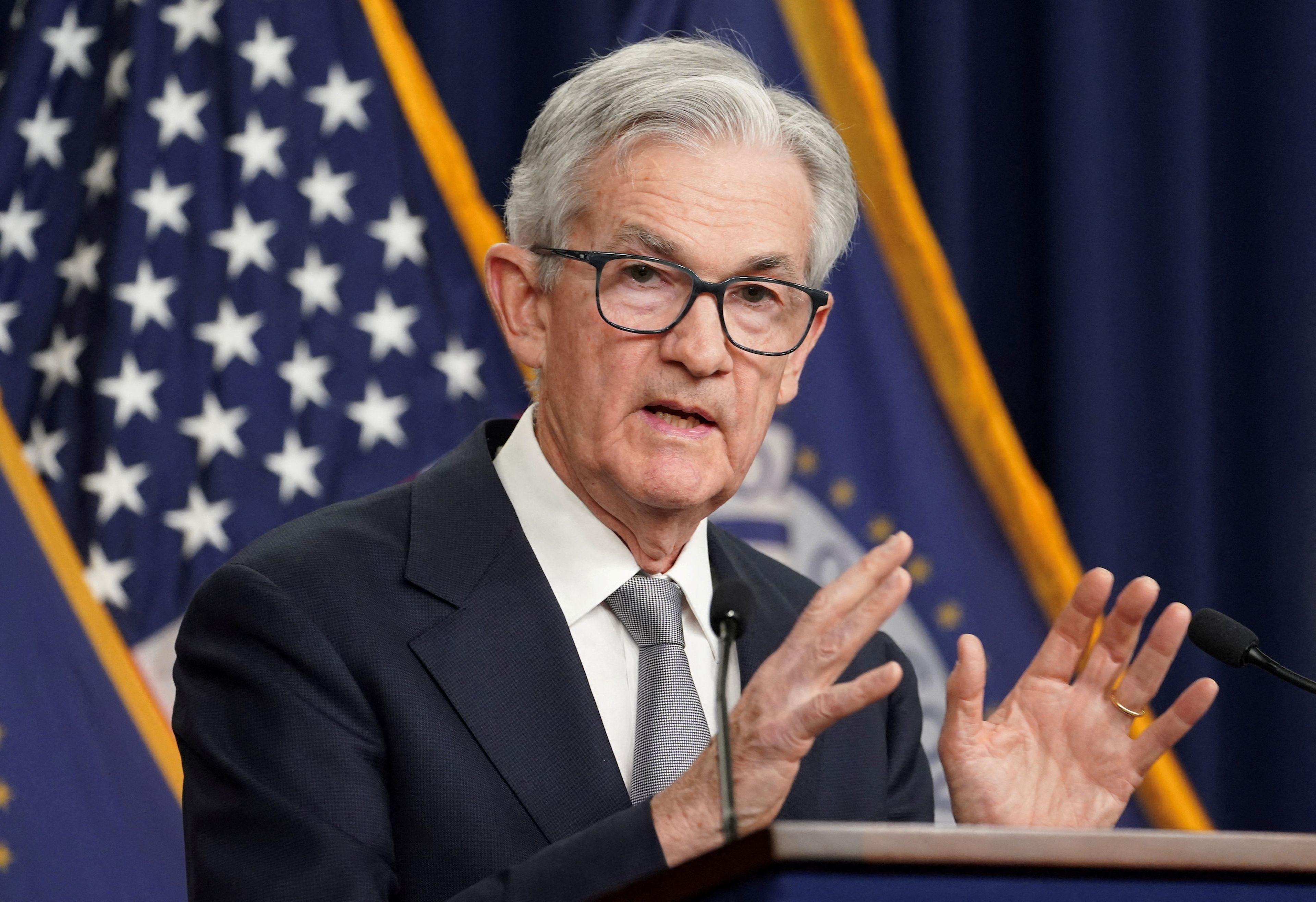 El presidente de la Reserva Federal, Jerome Powell.