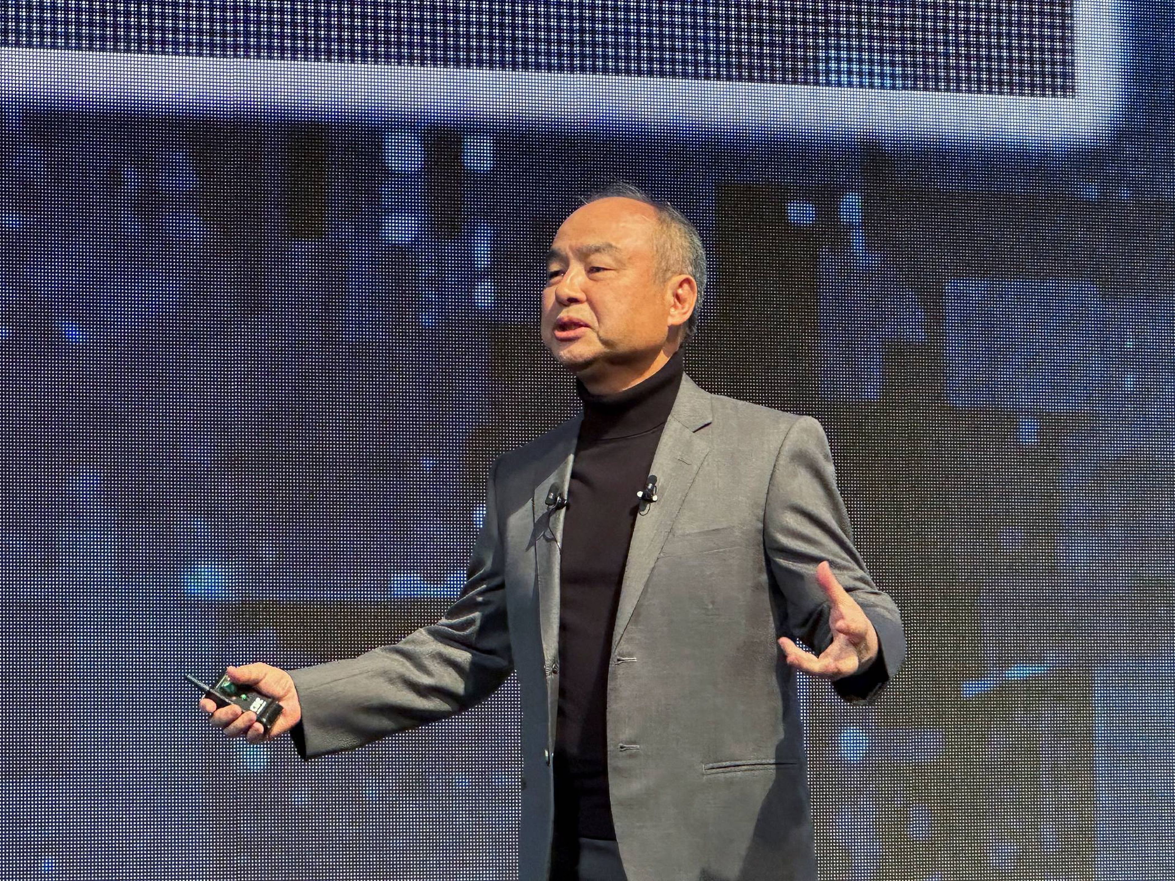 El CEO de Softbank, Masayoshi Son.