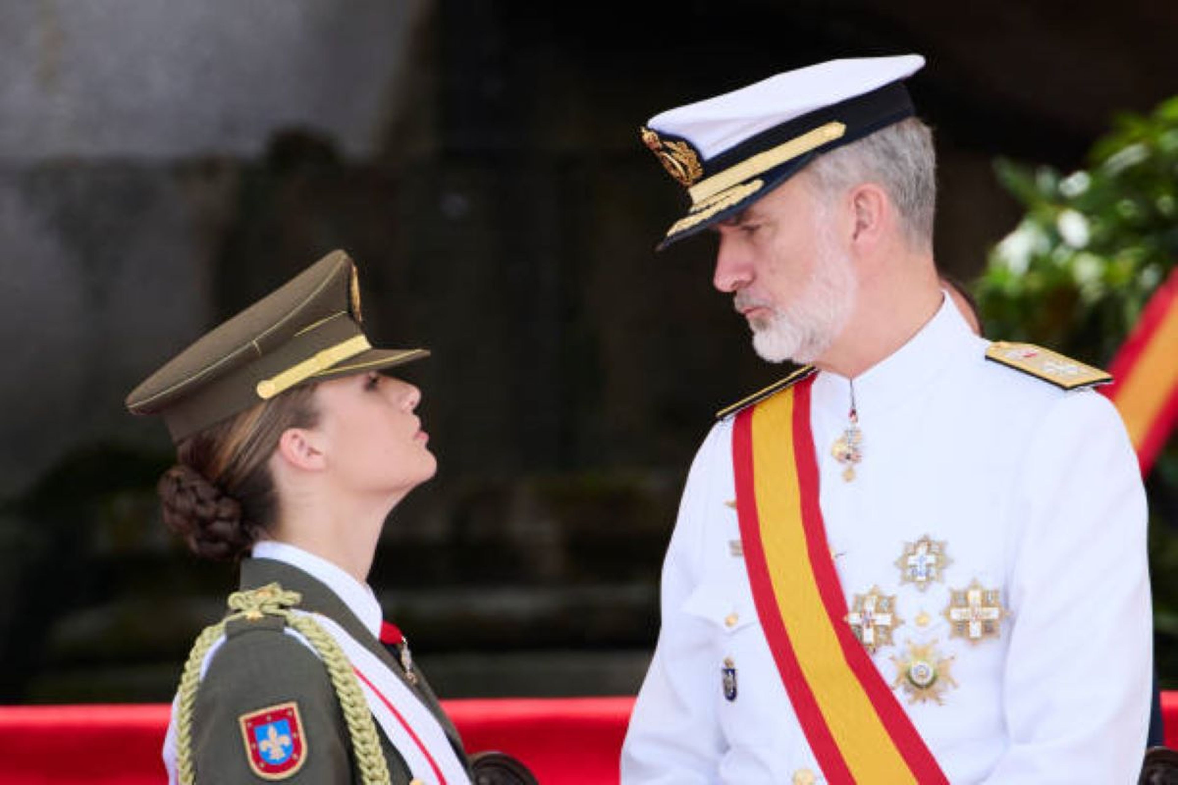 Felipe VI y la Princesa Leonor