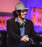 Friday Night With Jonathan Ross. Johnny Depp. Copyright: Hot Sauce