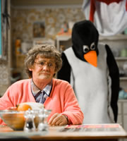 Mrs. Brown's Boys. Agnes Brown (Brendan O'Carroll). Copyright: BBC / BocPix