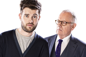 Backchat. Image shows from L to R: Jack Whitehall, Michael Whitehall. Copyright: Tiger Aspect Productions