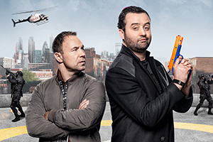 Code 404. Image shows from L to R: DI Roy Carver (Stephen Graham), DI John Major (Daniel Mays)