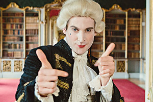 Horrible Histories. Tom Stourton. Copyright: Lion Television