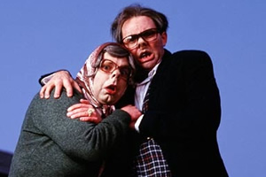 The League Of Gentlemen. Image shows from L to R: Tubbs (Steve Pemberton), Edward (Reece Shearsmith). Copyright: BBC