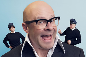 Life On Egg. Image shows from L to R: Ann (Karen Bartke), Harry (Harry Hill), Peter (Marek Larwood). Copyright: BBC