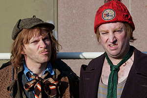 That Mitchell And Webb Look. Image shows from L to R: Robert Webb, David Mitchell. Copyright: BBC