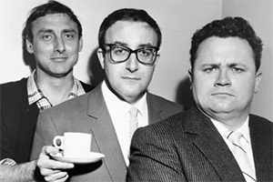 The Goon Show. Image shows from L to R: Spike Milligan, Peter Sellers, Harry Secombe. Copyright: BBC