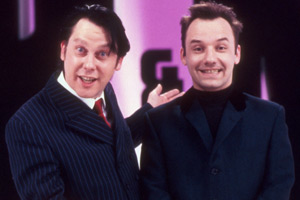 The Smell Of Reeves And Mortimer. Image shows from L to R: Vic Reeves, Bob Mortimer. Copyright: Channel X