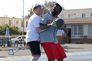 Rob And Romesh Vs. Image shows from L to R: Rob Beckett, Romesh Ranganathan. Copyright: CPL Productions