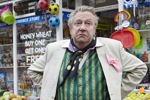 Still Open All Hours. Salesman (Mark Williams). Copyright: BBC