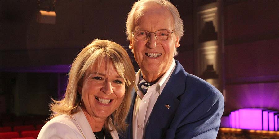 Fern Britton Meets Nicholas Parsons. Image shows from L to R: Fern Britton, Nicholas Parsons. Copyright: BBC