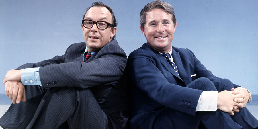 The Morecambe & Wise Show. Image shows from L to R: Eric Morecambe, Ernie Wise. Copyright: BBC