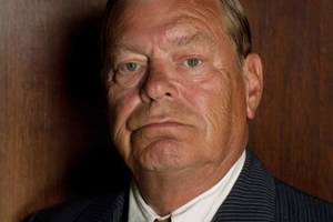 Just William. Mr Bott (Warren Clarke). Copyright: BBC