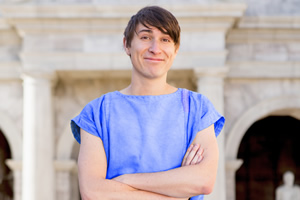 Plebs. Marcus (Tom Rosenthal). Copyright: RISE Films