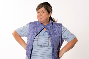 Two Doors Down. Christine (Elaine C. Smith). Copyright: BBC