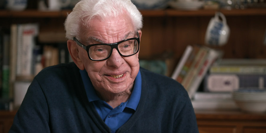 Barry Cryer. Copyright: Sky