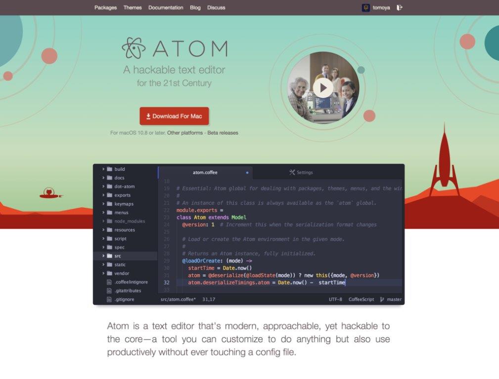 アーキテクチャから新しい！ 初めてのエディタには、21世紀生まれの「Atom」がおすすめ【続・若手エンジニア向けエディタ実践入門】