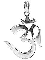 Sterling Om (AUM) Pendant